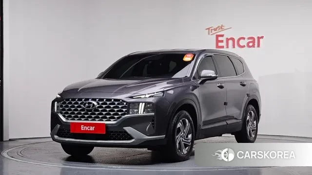 Hyundai The New Santa Fe 2021 Серый из Кореи