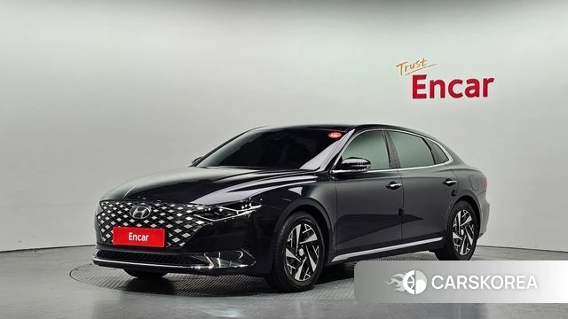 Hyundai The New Grandeur IG Hybrid 2020 Черный из Кореи