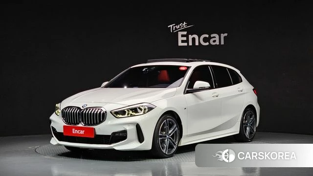 BMW 1 Series (F40) 2021 Белый из Кореи