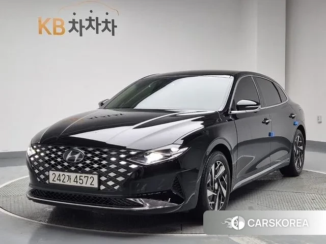 Hyundai The New Grandeur IG Hybrid 2022 Черный из Кореи