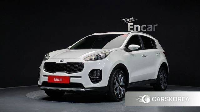 Kia Sportage 4th Generation 2018 Белый из Кореи