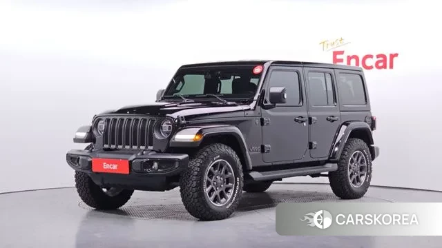 Jeep Wrangler (JL) 2021 Черный из Кореи