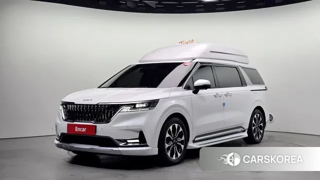 Kia Carnival 4th generation 2021 Белый из Кореи