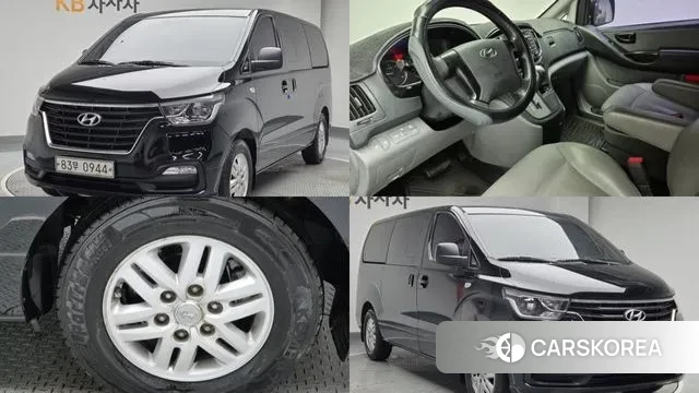 Hyundai The New Grand Starex 2018 Черный из Кореи