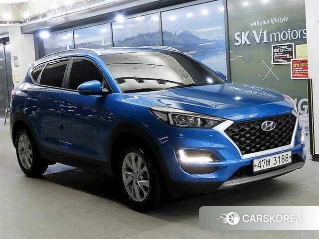 Hyundai All New Tucson 2018 Синий из Кореи