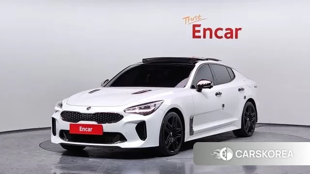 Kia Stinger Meister 2021 Белый из Кореи
