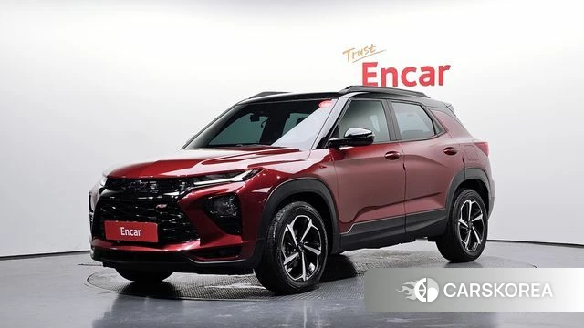Chevrolet (GM Daewoo) Trailblazer 2022 Красный из Кореи