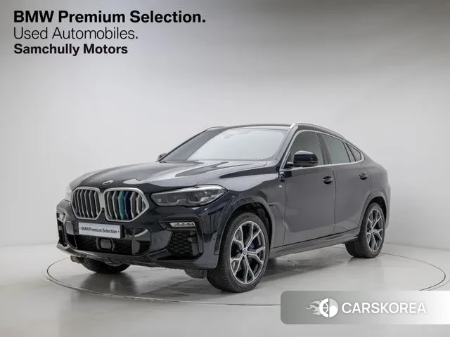 BMW X6 (G06) 2021 Черный из Кореи