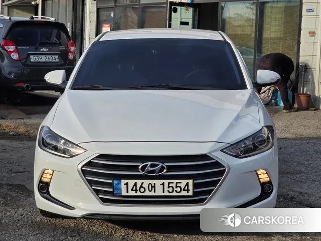 Hyundai Avante AD 2018 Белый из Кореи