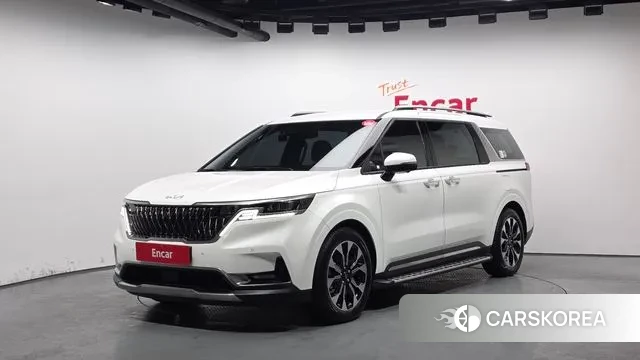 Kia Carnival 4th generation 2023 Белый из Кореи