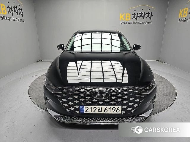 Hyundai The New Grandeur IG Hybrid 2021 Черный из Кореи