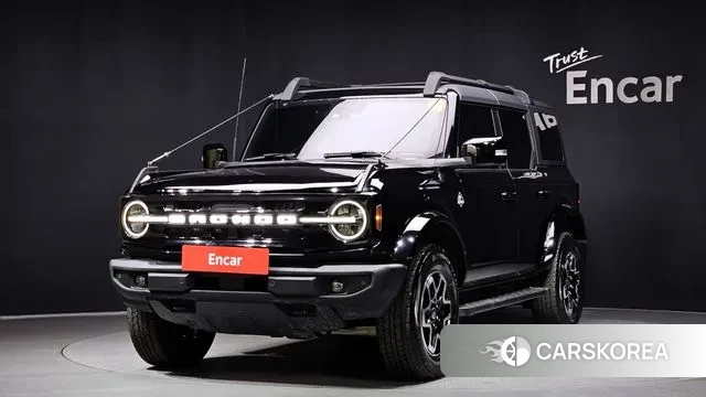 Ford Bronco 6th Generation 2022 Черный из Кореи