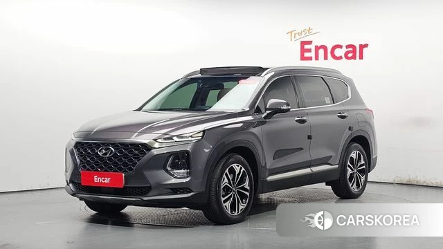 Hyundai Santa Fe TM 2018 Серый из Кореи