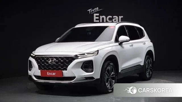 Hyundai Santa Fe TM 2018 Белый из Кореи