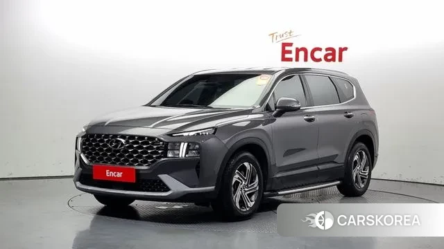 Hyundai The New Santa Fe 2021 Серый из Кореи