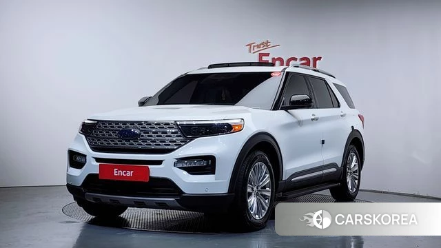Ford Explorer 6th Generation 2022 Белый из Кореи