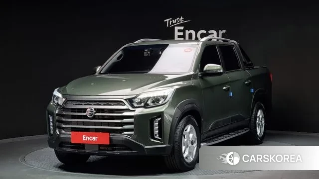 Ssangyong The New Rexton Sport 2022 Темно-зеленый из Кореи