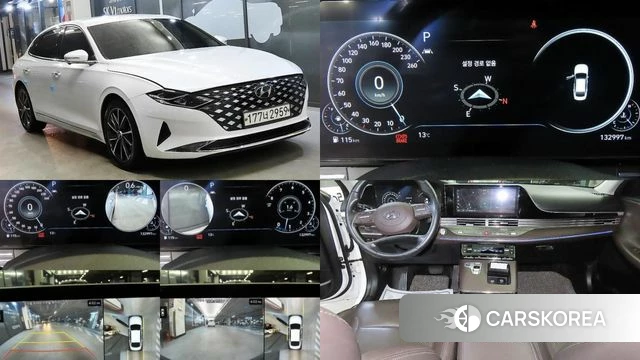 Hyundai The New Grandeur IG 2020 Белый из Кореи