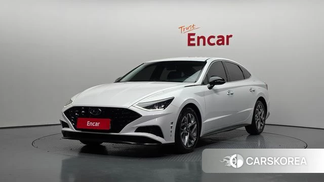 Hyundai Sonata (DN8) 2022 Белый из Кореи