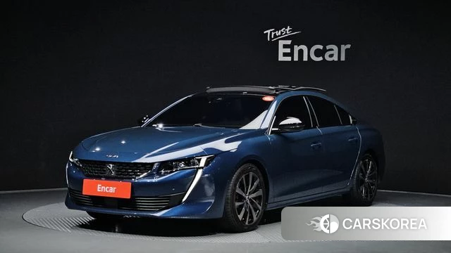 Peugeot 508 second Generation 2020 Синий из Кореи