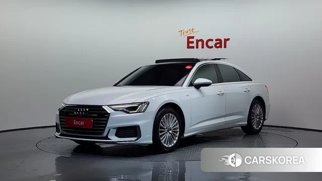 Audi A6 (C8) 2020 Белый из Кореи