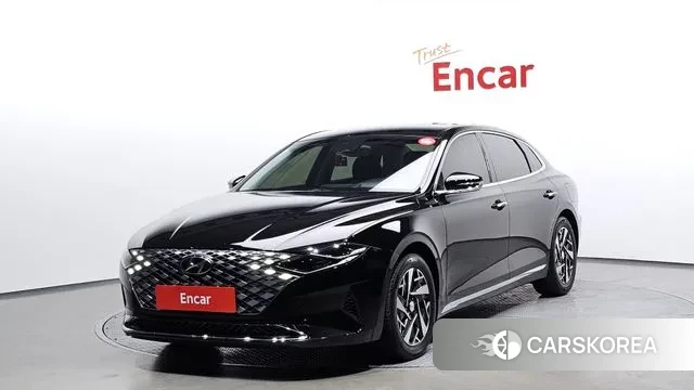 Hyundai The New Grandeur IG Hybrid 2020 Черный из Кореи