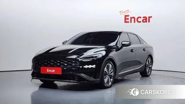 Kia K8 Hybrid 2023 Черный из Кореи