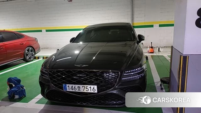 Genesis G80 (RG3) 2025 Черный из Кореи