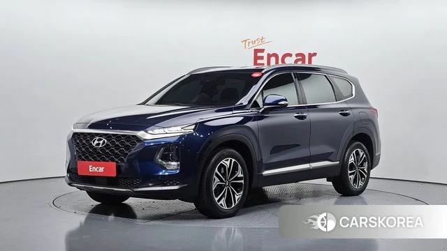 Hyundai Santa Fe TM 2019 Синий из Кореи