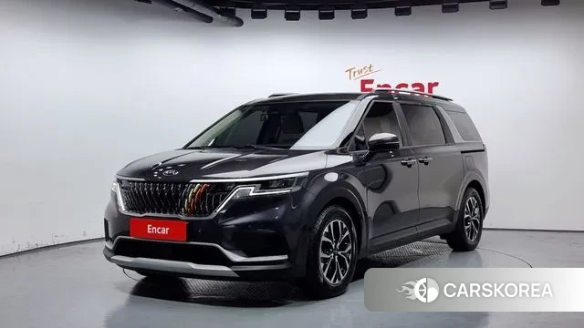 Kia Carnival 4th generation 2021 Серый из Кореи