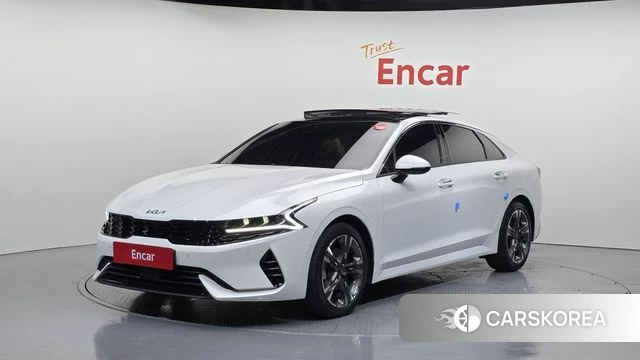 Kia K5 Hybrid 3rd Generation 2023 Белый из Кореи