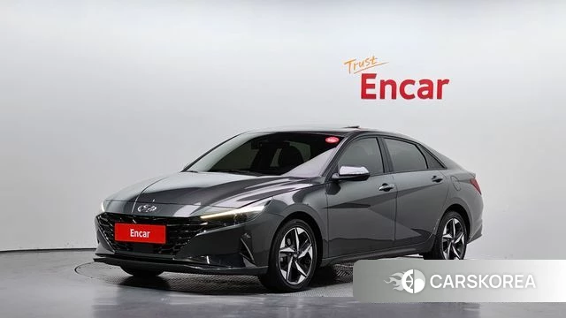 Hyundai Avante (CN7) 2022 Серый из Кореи