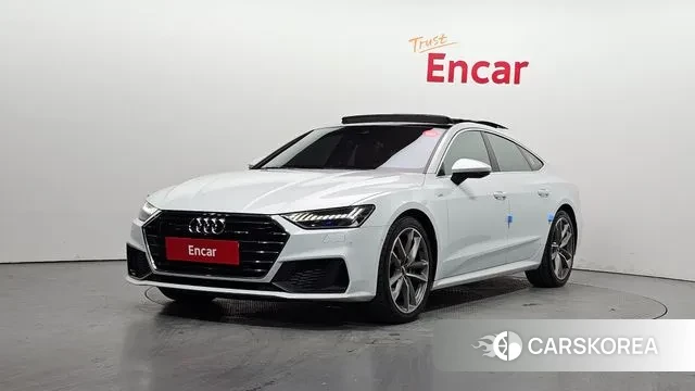 Audi A7 (4K) 2020 Белый из Кореи