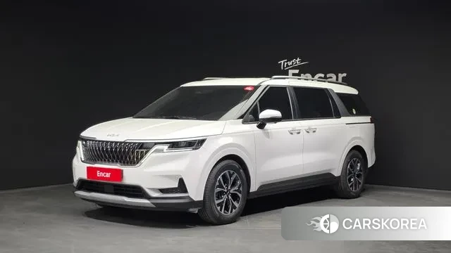 Kia Carnival 4th generation 2021 Белый из Кореи