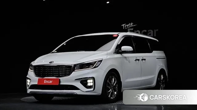 Kia The New Carnival 2020 Белый из Кореи