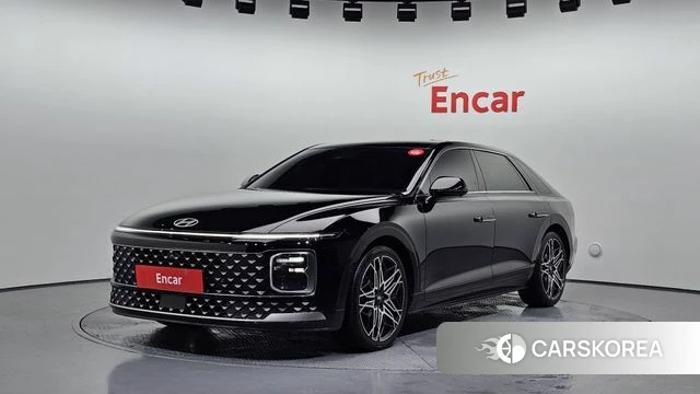 Hyundai Grandeur Hybrid (GN7) 2023 Черный из Кореи