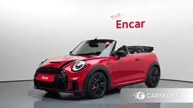 Mini Cooper S Convertible 2022 Красный из Кореи
