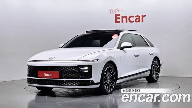 Hyundai Grandeur Hybrid (GN7) 2023 Белый из Кореи