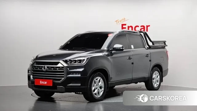 Ssangyong The New Rexton Sport 2024 Серый из Кореи