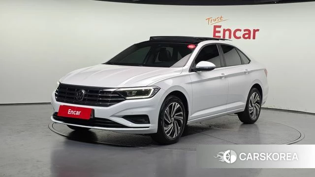 Volkswagen 7th Generation of Jetta 2021 Белый из Кореи