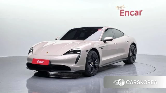 Porsche Taycan 2022 Жемчужный цвет из Кореи
