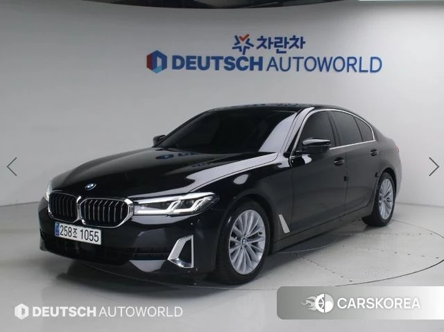 BMW 5 Series (G30) 2023 Черный из Кореи