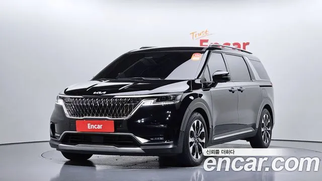 Kia Carnival 4th generation 2023 Черный из Кореи