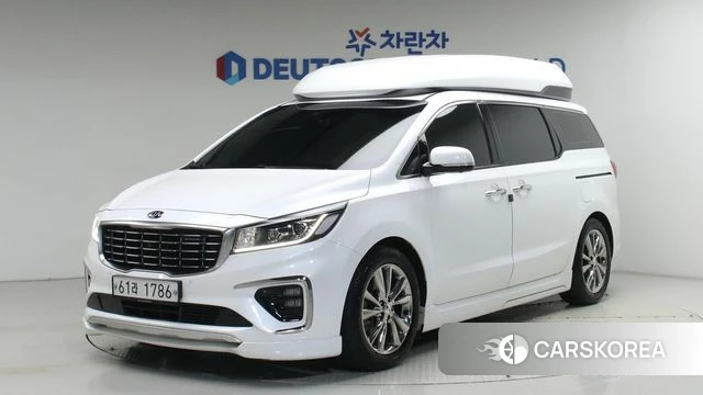 Kia The New Carnival 2018 Белый из Кореи