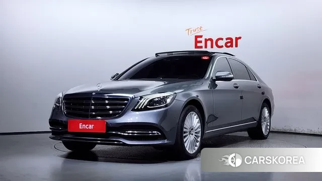 Mercedes-Benz S-Class W222 2019 Серый из Кореи