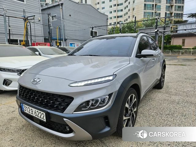 Hyundai The New Kona 2022 Серебристо-серый из Кореи