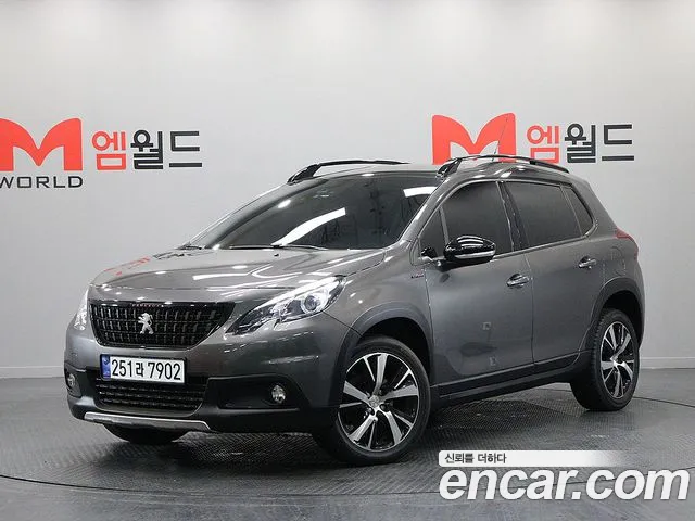 Peugeot 2008 2019 Серый из Кореи
