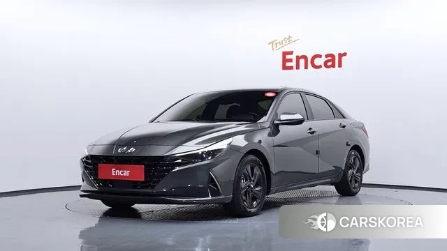 Hyundai Avante Hybrid (CN7) 2021 Серый из Кореи