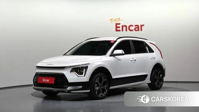 Kia Di Ol Nu Niro 2024 Белый из Кореи