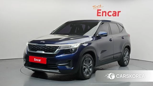 Kia Seltos 2019 Синий из Кореи